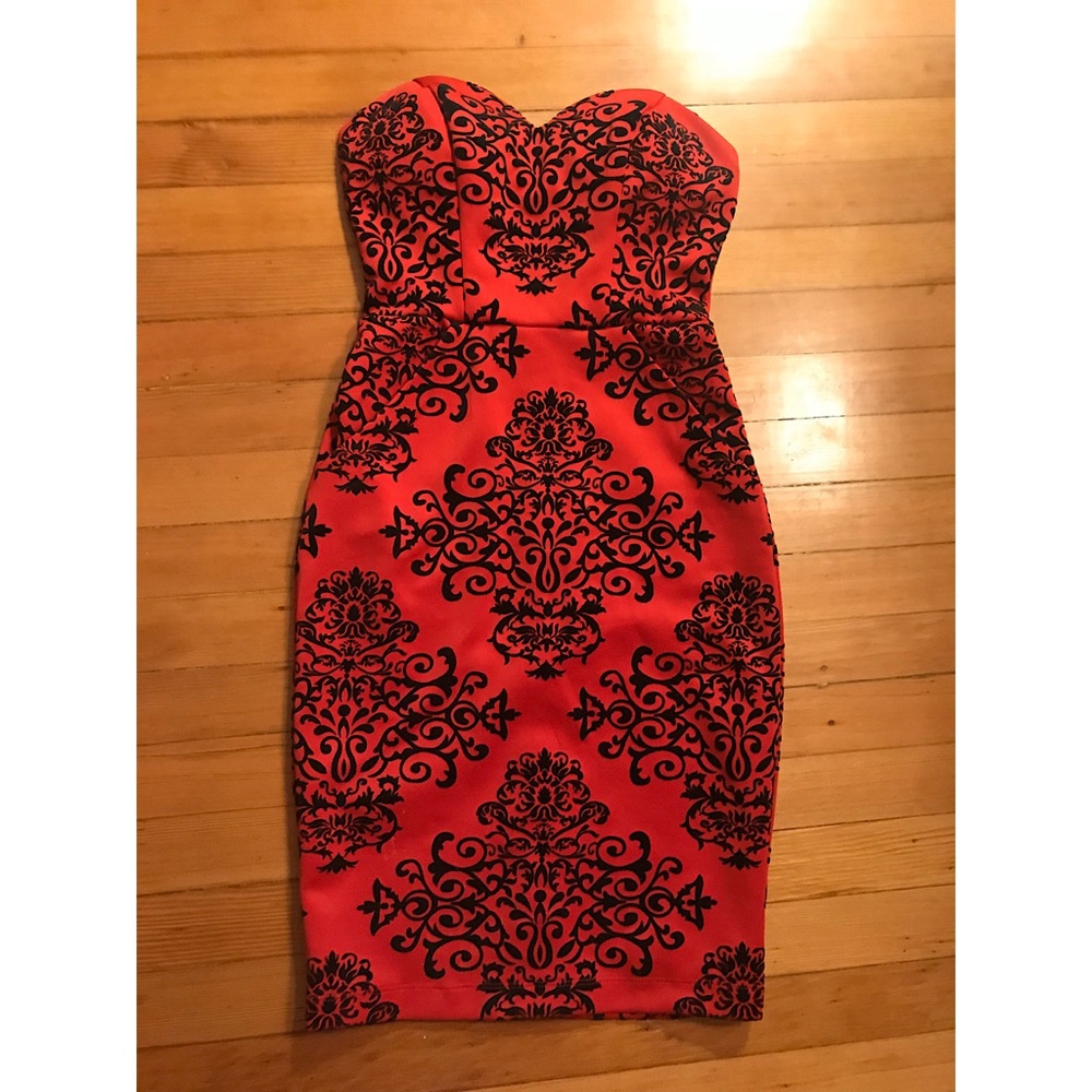 B Darlin red dress